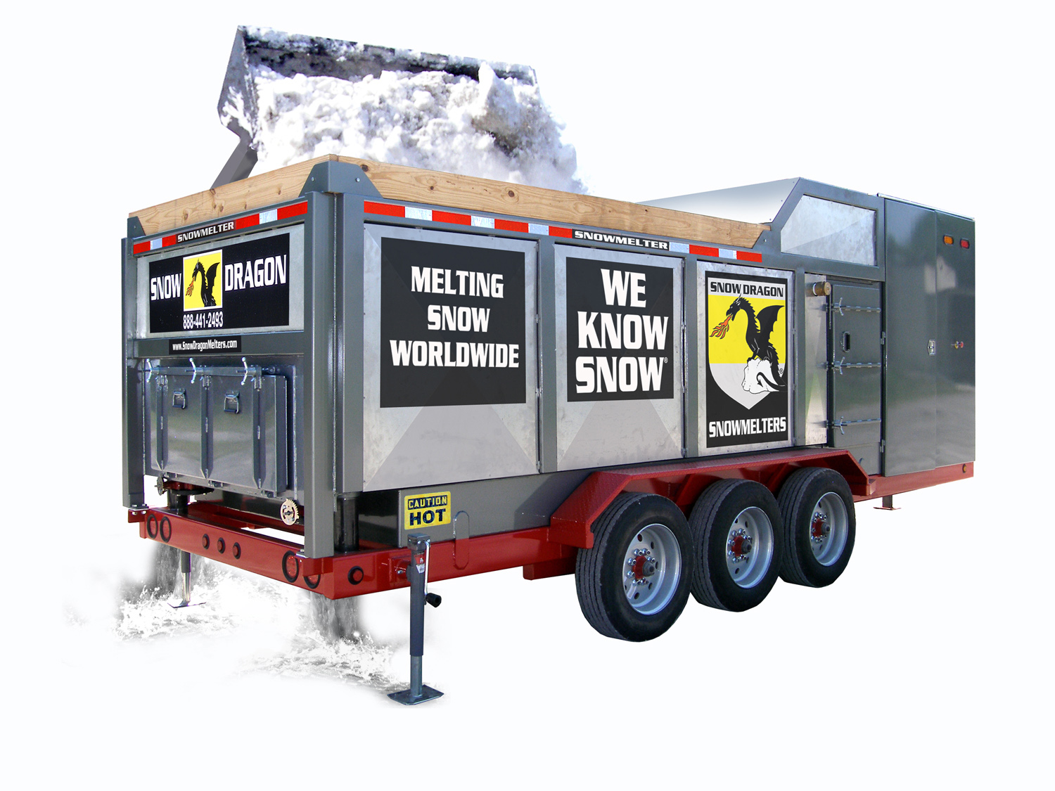 Snow Dragon Snowmelters A Revolution in Snow Removal Trius Inc.